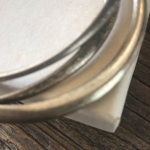 Chloe + Isabel Jewelry - Set of 3 brushed gold Tidal bangles Chloe + Isabel Jewelry - Set of 3 brushed gold Tidal bangles